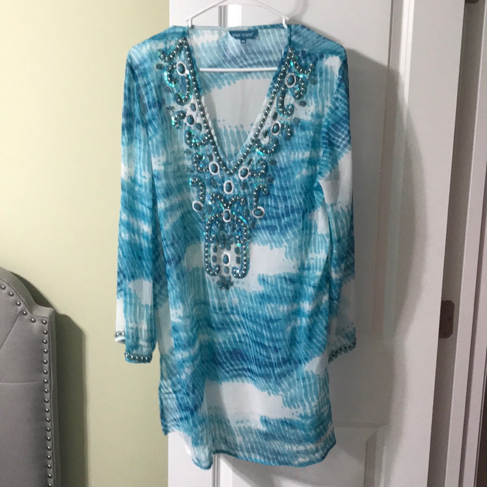 Blue Island Cover Up SZ XL